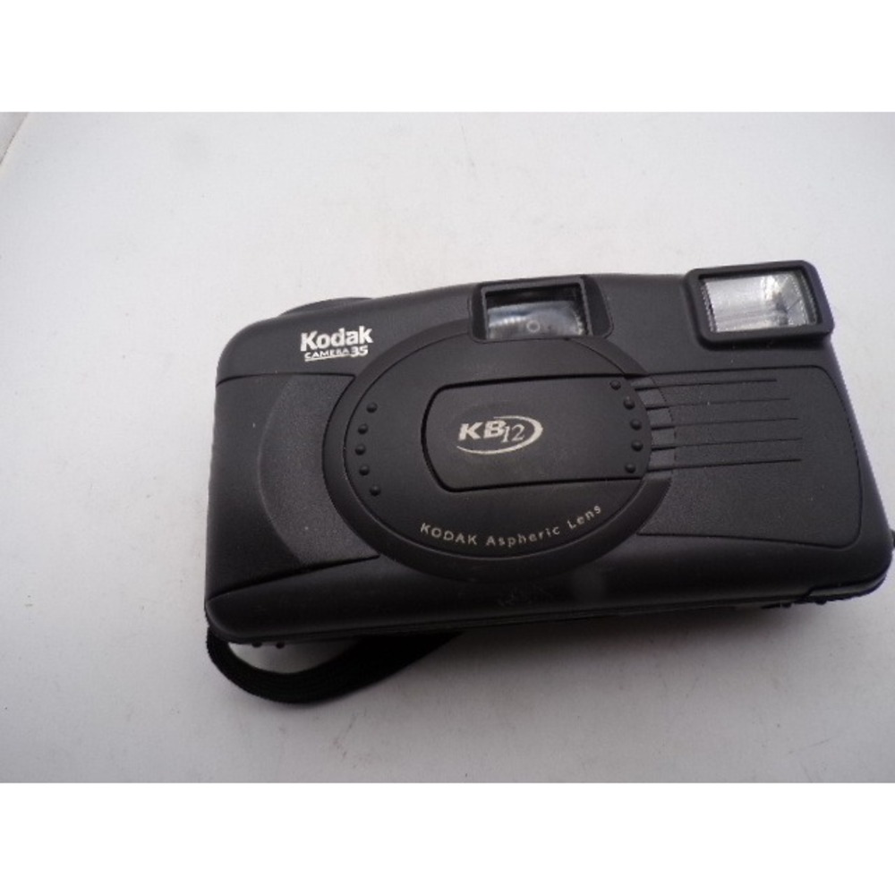 Kodak KB12 35mm Film Camera Point and Shoot Black Aspheric Vintage Y2K Untested